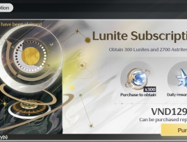 Thẻ tháng - Lunite subscription