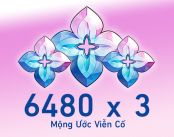 3 Gói 6480 Mộng Ước Viễn Cổ